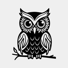 Royal Owl Vector Design