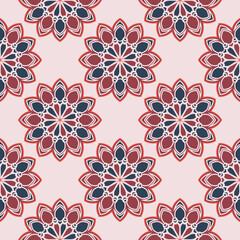 Seamless background with geometric pattern