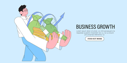 Financial investment. Creative concept of currency market movement. Bank deposit, profit finance. Money management or investment cryptocurrency trading, share purchase.