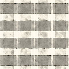 Grunge Watercolor-Dyed Effect Blocks Textured Pattern