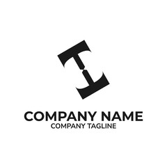 TD, ID, TL, monogram logo, abstract initial monogram letter alphabet logo design, vector logo