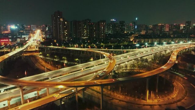 Kunming Urban city view with highway