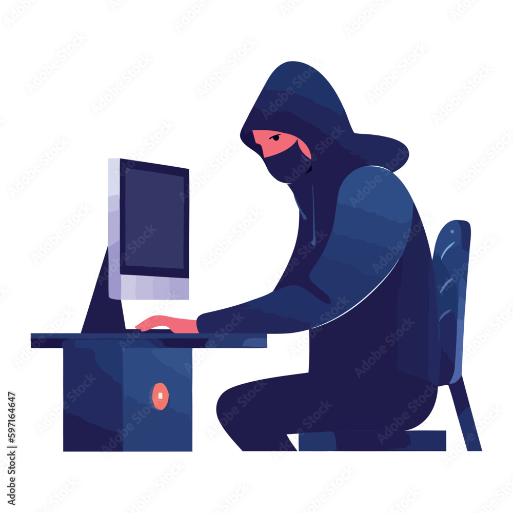 Poster burglar disguised as programmer steals data