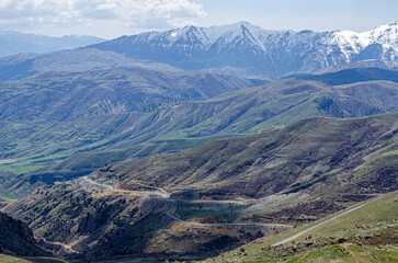 Fototapeta premium landscape with mountains