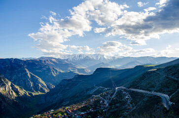 landscape in the mountains