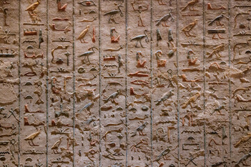 Details of valley of Kings in Luxor - Egypt