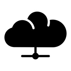 data center glyph icon