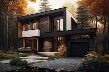 Beautiful modern house