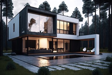 Beautiful modern house