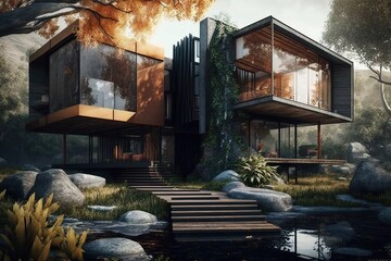 Beautiful modern house