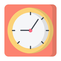 Fasting Time Flat Icon