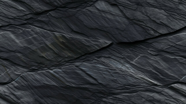 Tile black slate lava stone texture background pattern element new quality universal colorful technology stock image illustration design generative ai	
