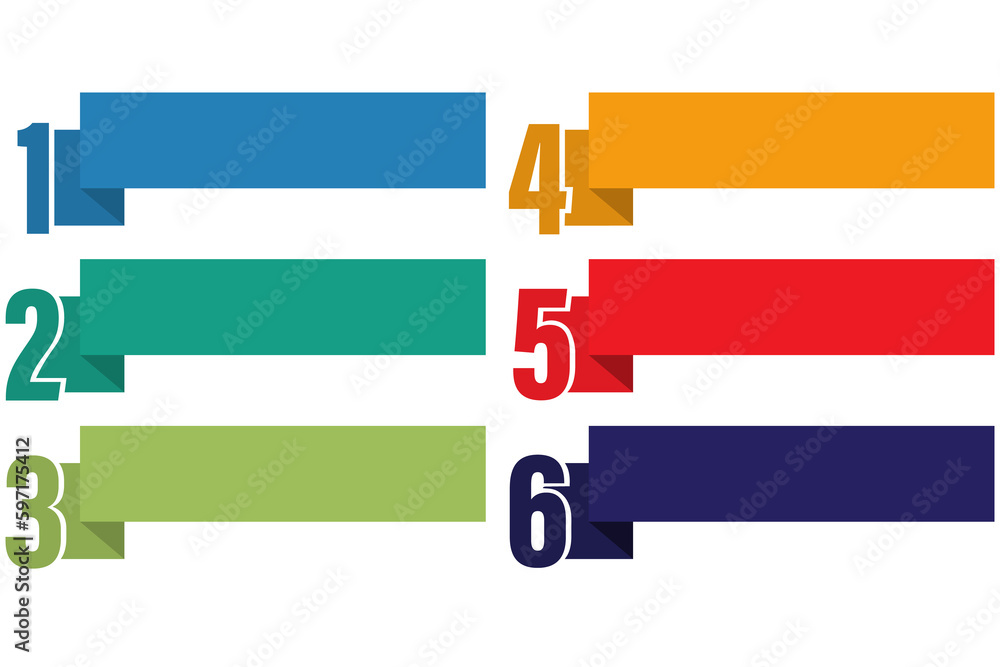 Poster infographic business template options icon object element