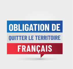 OQTH - obligation de quitter le territoire français