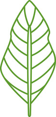 leaf line illustration