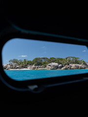 Yachtcharter Seychelles, Cocos Islands vom Boot aus