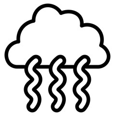rain cloud line 