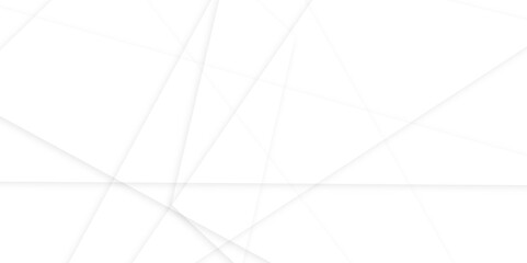 Abstract wavy white lines shape modern white and gray geometric banner and technology vector background.