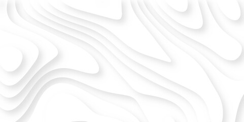 Background in paper cut style. Abstract white background.