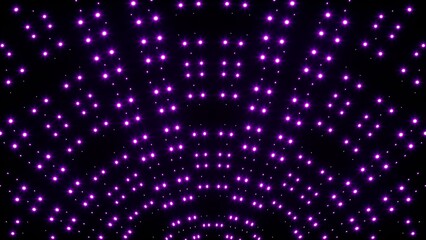 Glittering purple dot lights background