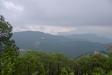 morning in mountains 