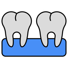 Premium download icon of teeth
