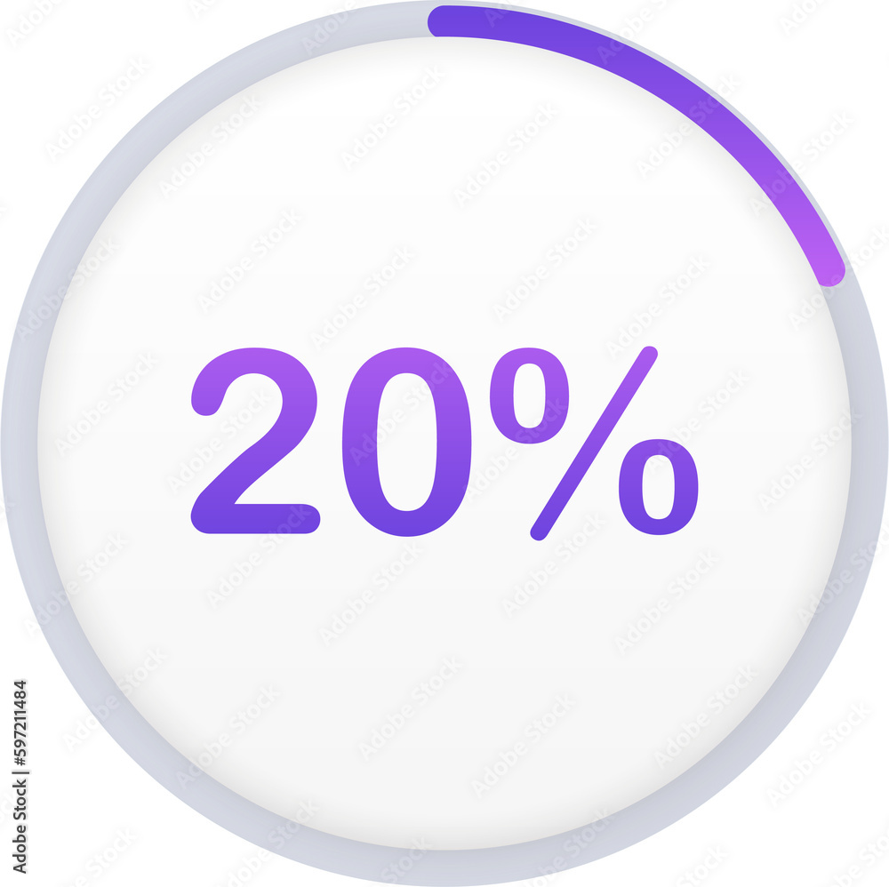 Poster circular percentage for infographic design elements. projects completion progress.