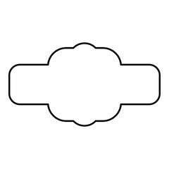 decorative line frame vintage elements	