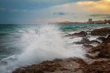 Lungomare Galileo Galilei di Gallipoli in Puglia