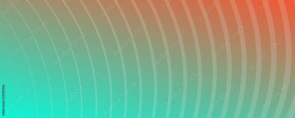 Poster modern colorful gradient background with lines