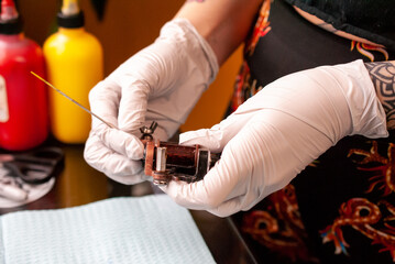 Taking Apart Tattoo Machine 