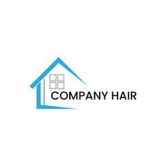 house logo design.Social media set in support of self-isolation and staying at home. Distancing measures to prevent virus spread. Isolated icon set on white background perfect for posts,