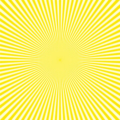 yellow sunburst and rays template vector background,wallpaper.