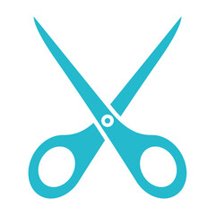 Scissor Multicolor Glyph Icon