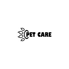 Pets care line icon isolated on white background 