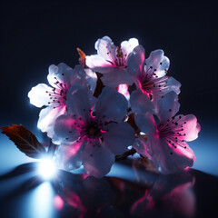 cherry blossom studio shot Generative Ai