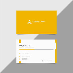 Modern professional business card Premium Vector