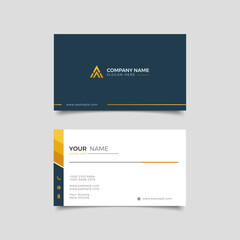 Modern professional business card Premium Vector