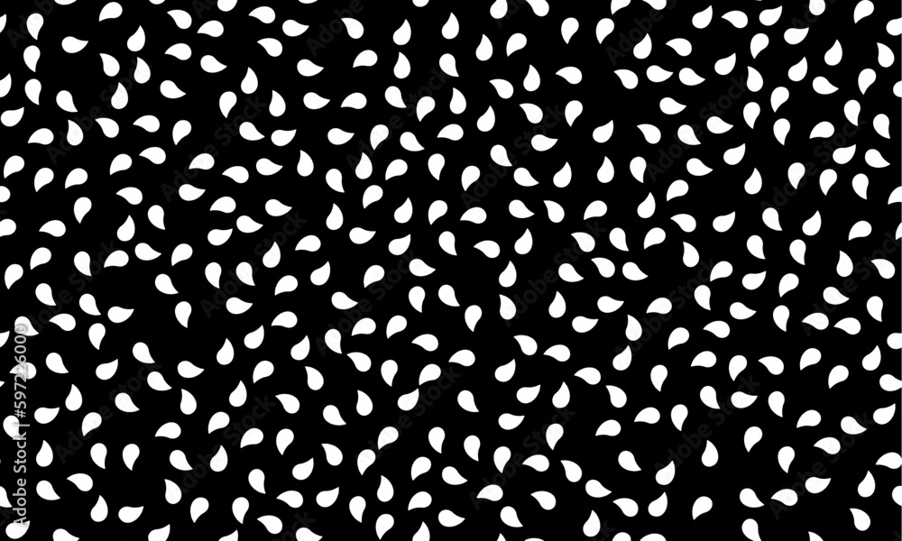 Aufkleber Abstract seamless geometric pattern. Horizontal vector image.