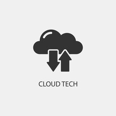 clouds  vector icon illustration sign