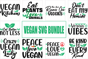 Vegan SVG Bundle