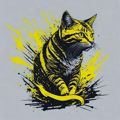 Yellow cat 2