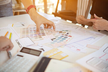 Mobile application developers are designing a ux ui system to make the display on the phone screen...