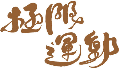 字，極限運動，Chinese Type Design “Extreme sport”