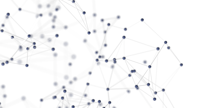 Concept of Network, internet communication. 3d illustration PNG transparent