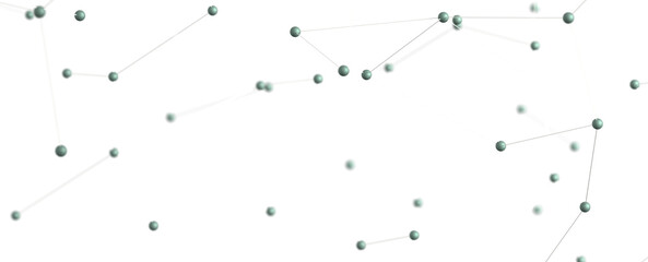 Concept of Network, internet communication. 3d illustration - PNG transparent