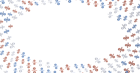 3d sale discount as transparent - 3D percent rain illlustration - PNG transparent