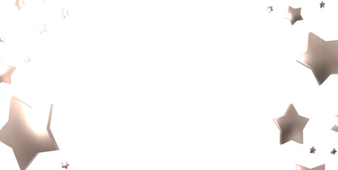 XMAS Stars - Glossy 3D Christmas star icon. Design element for holidays. - - PNG transparent