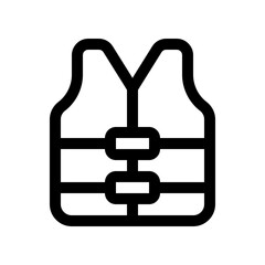Editable lifejacket vector icon. Part of a big icon set family. Perfect for web and app interfaces, presentations, infographics, etc - obrazy, fototapety, plakaty