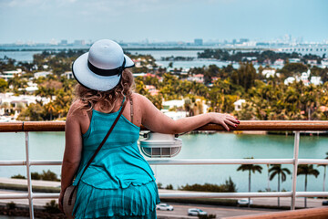 woman on the pier